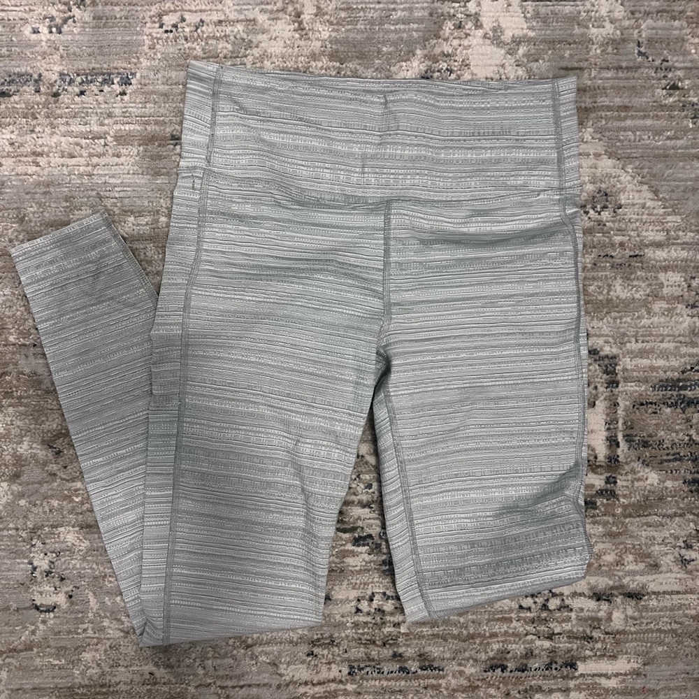 Athleta Gray High Waist Leggings Performance Stretch